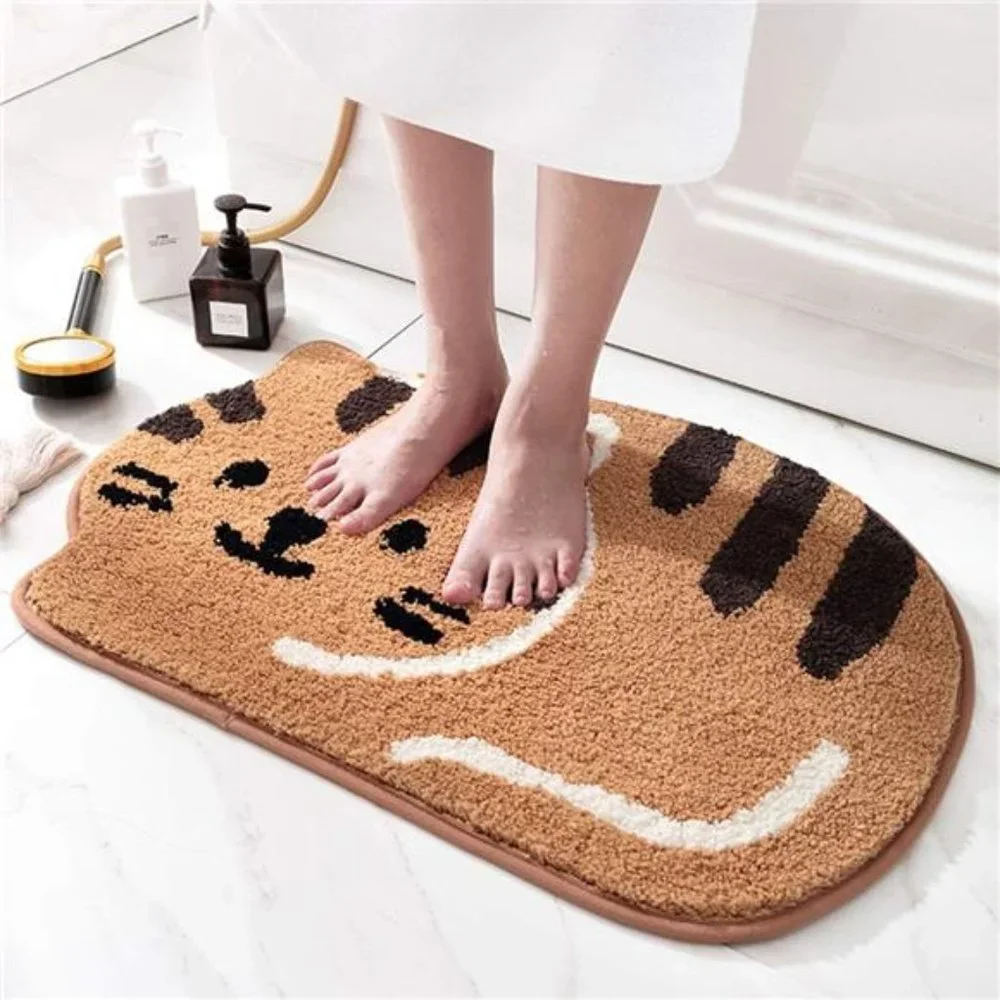 Shower, Tub, Bath Mat, Bathroom Rug, Non-Slip, Absorbent, Soft Mat for Bathroom